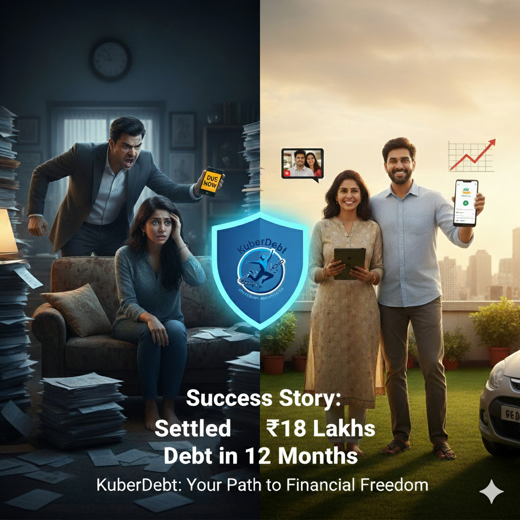 Success Story:  Amit & Sneha Verma - Conquered ₹18 Lakhs Debt in 12 Months